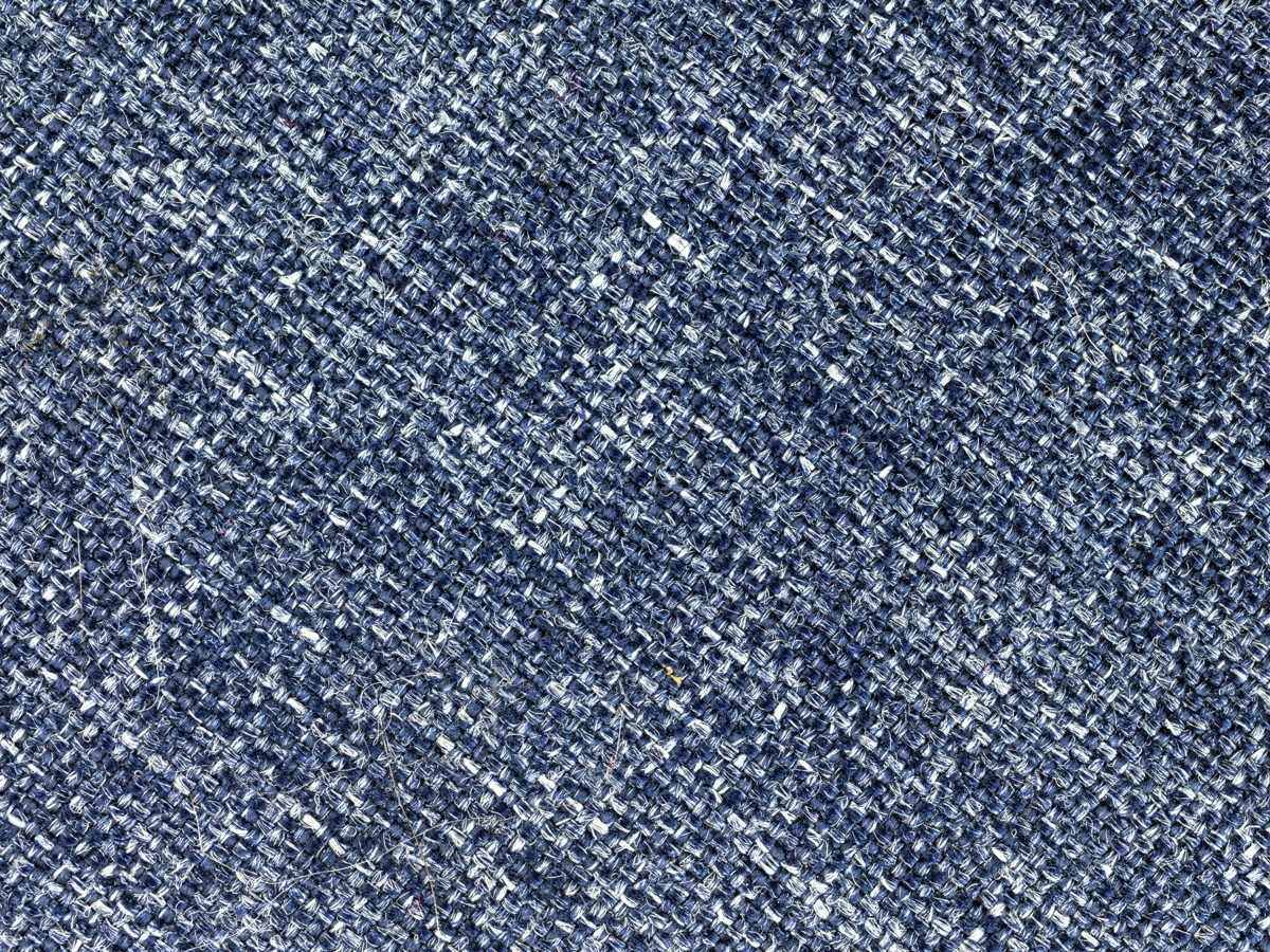 Рогожка синяя